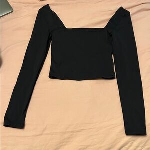 Aritzia/Babaton black contour longsleeve